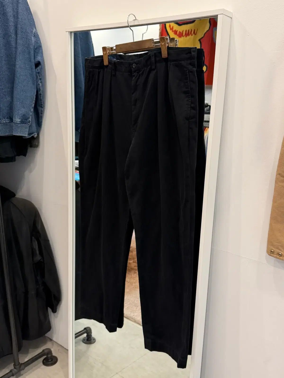 00s Polo RL ポロラルフローレン ツータック チノ パンツ (40inch)