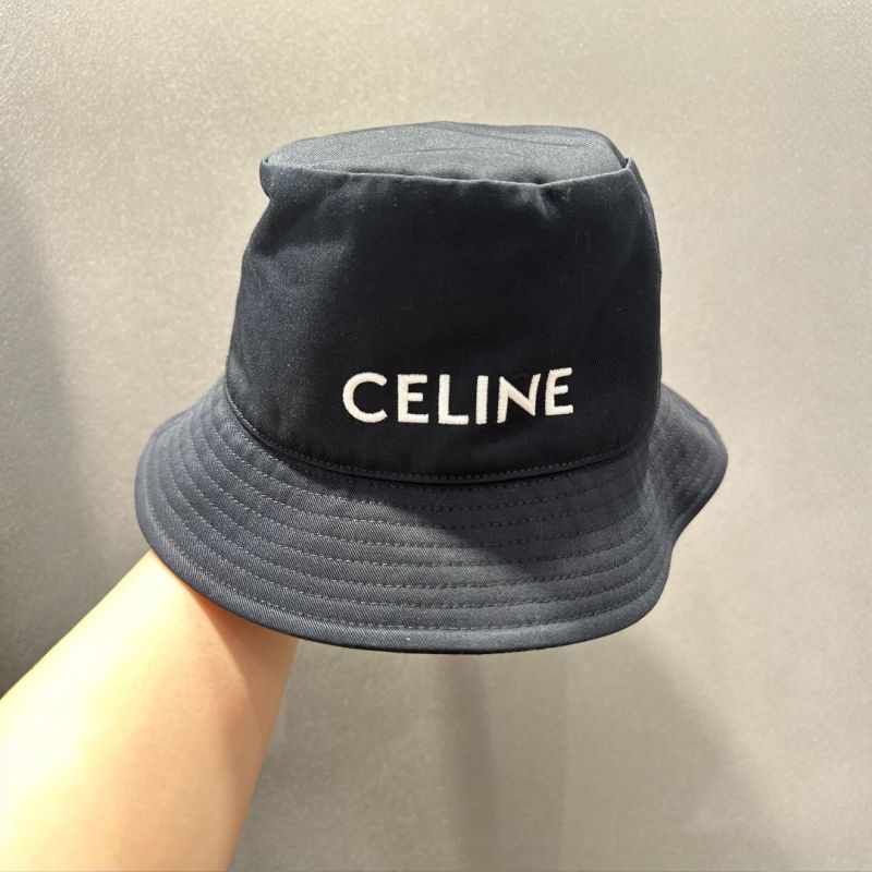 【新品】CELINE ﾊﾞｹｯﾄﾊｯﾄ 黒 L