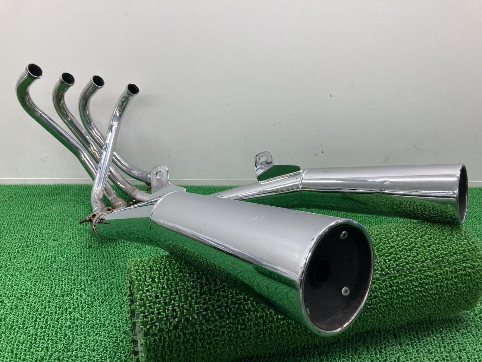 SITO製CBX400F マフラー TPSI2548 社外 中古 NC07 スチール メガホンマフラー Kh SITO製CBX400F マフラー TPSI2548 社外 中古 NC07 スチール メガホン