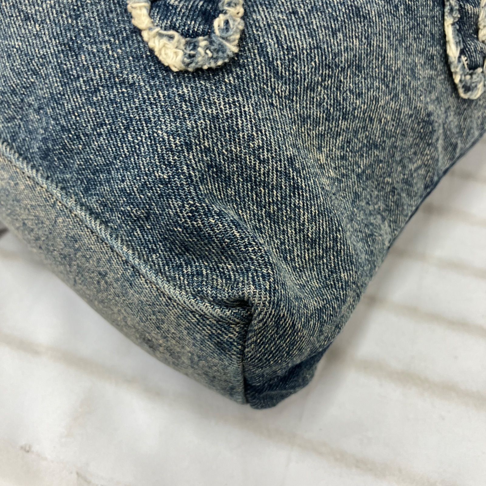 4763 MOSCHINO JEANS モスキーノ ジーンズ トートバッグ ハンドバッグ 