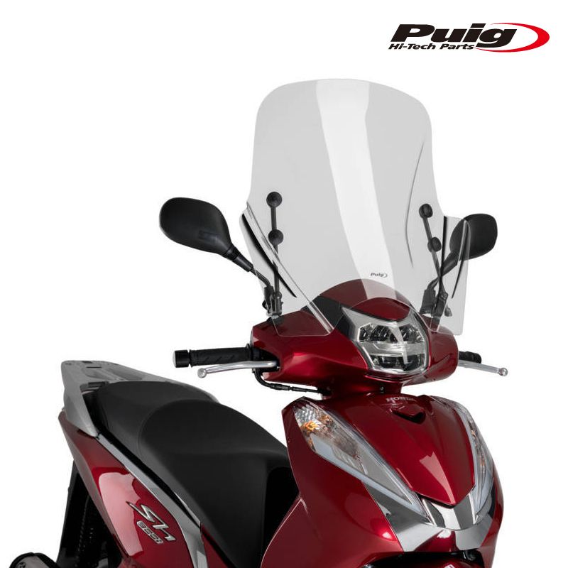 Puig 1952W WINDSHIELD T.X. [CLEAR] 汎用（スクーター、ビジネスバイクタイプ） プーチ スクリーン カウル