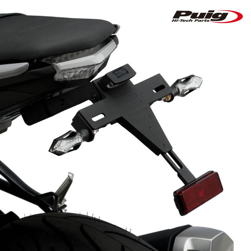 Puig 3884N LICENSE SUPPORTS YAMAHA MT-125(20-26) プーチ ライセンスサポート フェンダーレスキット