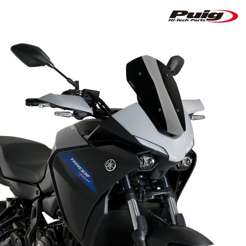 Puig 20433N SPORT SCREEN [BLACK] YAMAHA TRACER 7/GT (21-24) TRACER 700/GT (20) プーチ スクリーン カウル
