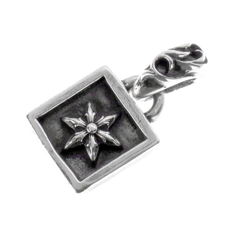 クロムハーツ CHROME HEARTS 【 FRAMED STAR 】 フレームド スター ネックレス トップ h8269