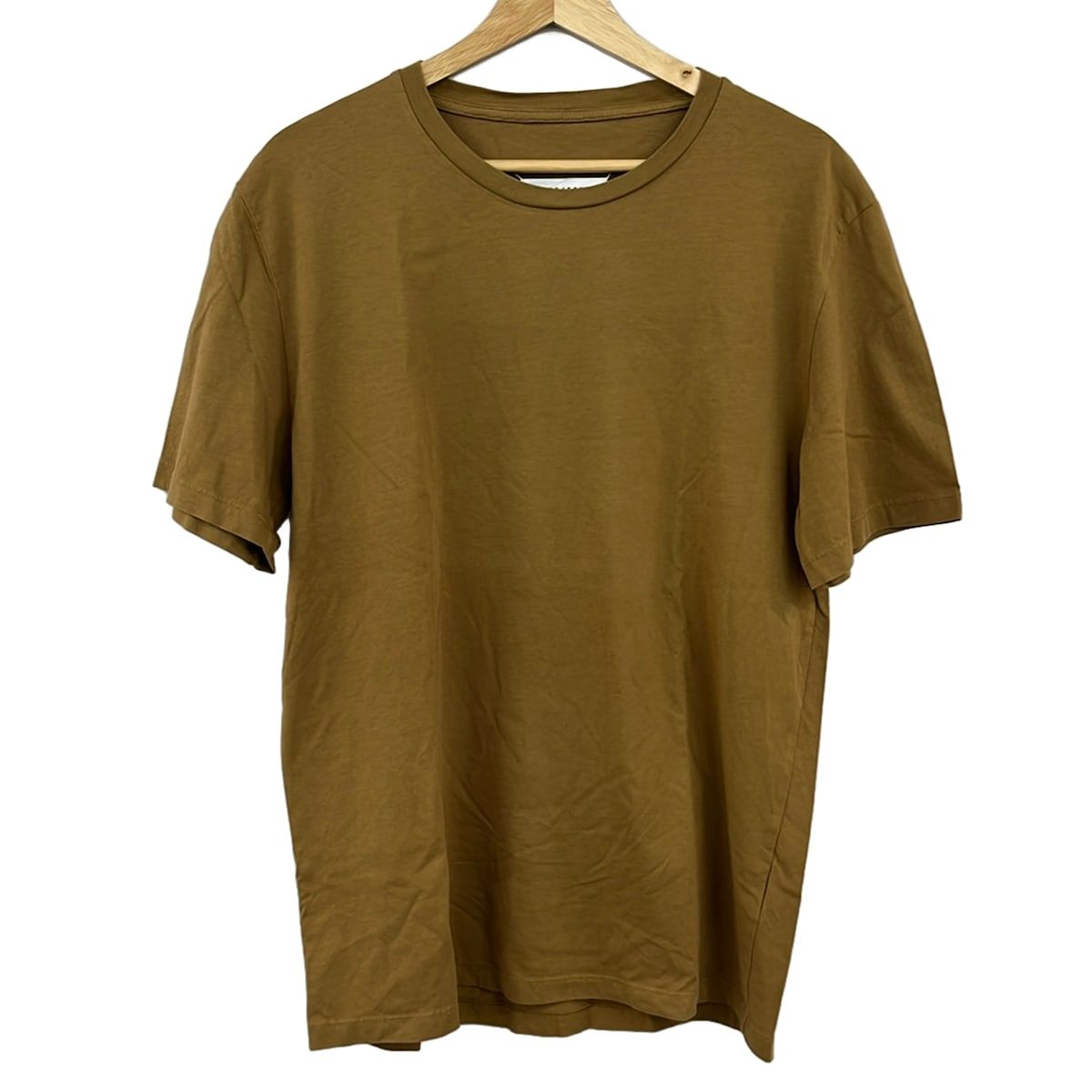 Maison Margiela(メゾンマルジェラ) 半袖Tシャツ サイズ50 メンズ美品 - ベージュ