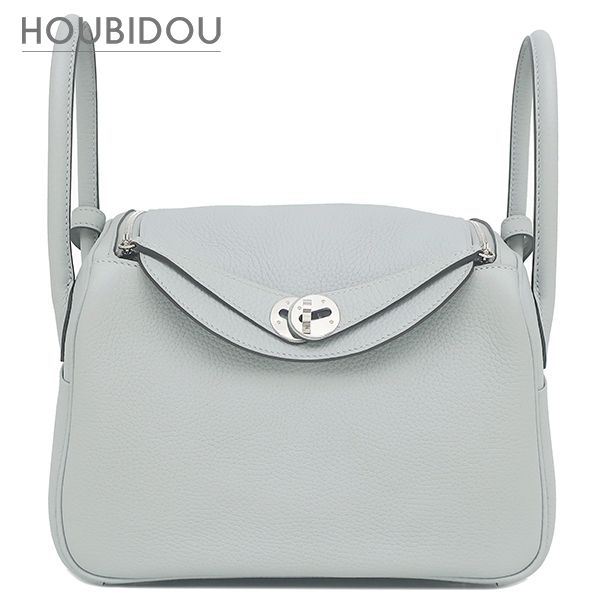 エルメス HERMES 2WAYバッグ リンディ 26 トリヨンクレマンス ブルーグラシエ シルバー金具 ブルーグレー 2024年製 W 【箱】【中古】