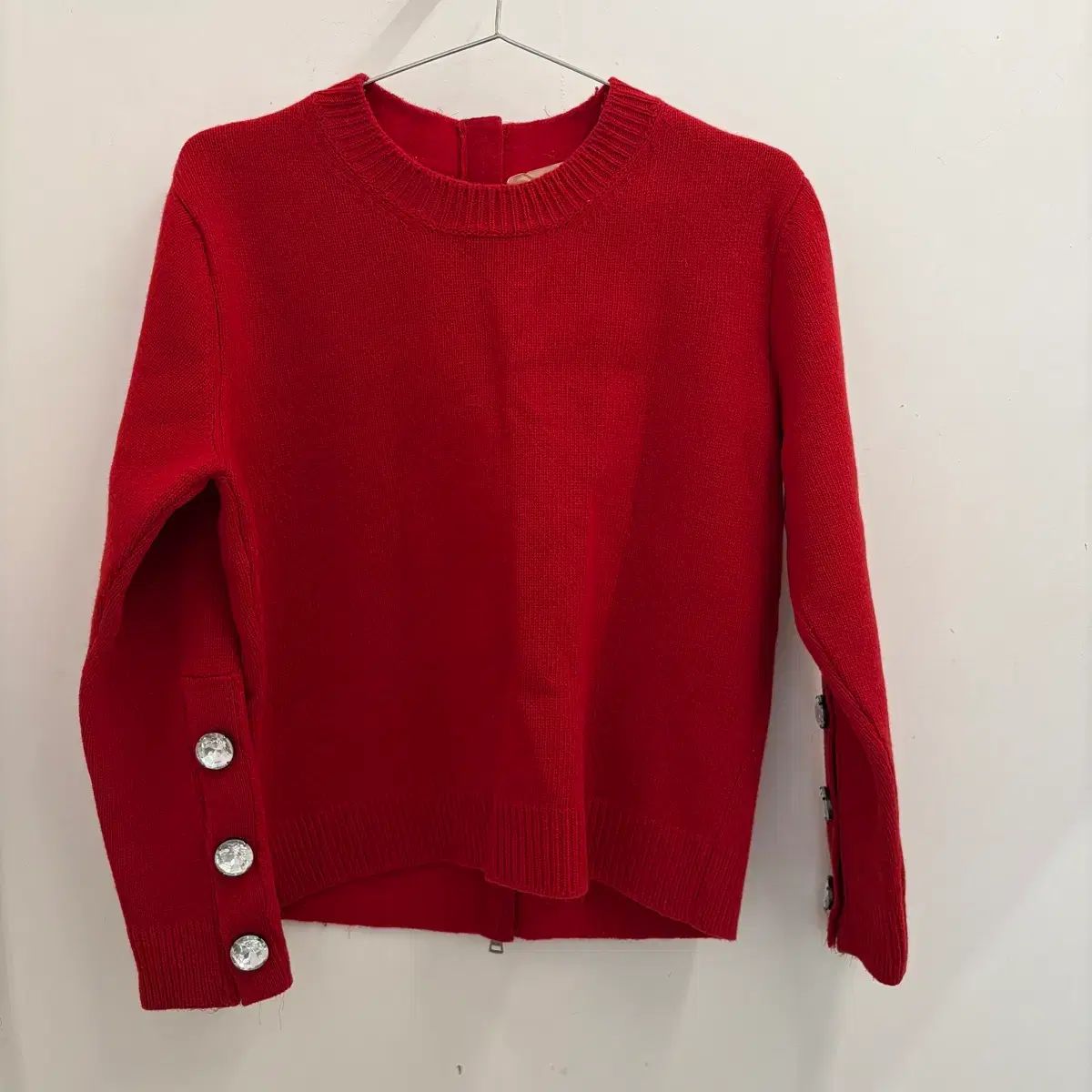 N21 レッド ニット セーター it38