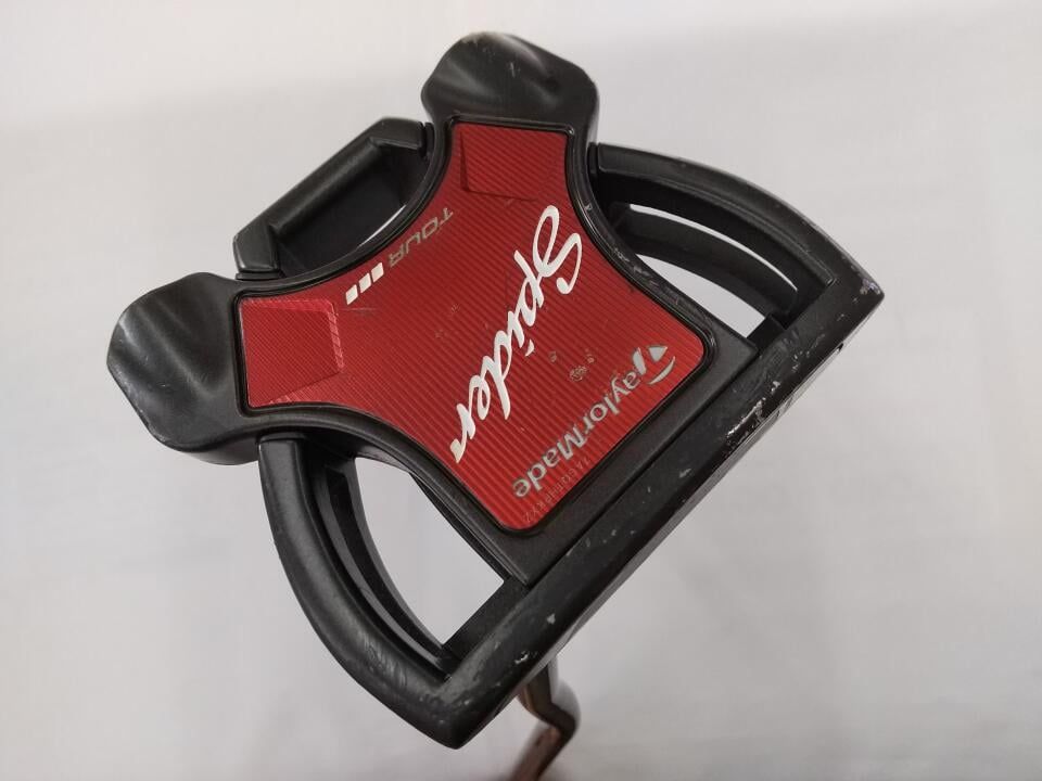 テーラーメイド　Spider TOUR BLACK DOUBLE BEND　パター　中古　ゴルフドゥ！山口防府店【最短即日発送】