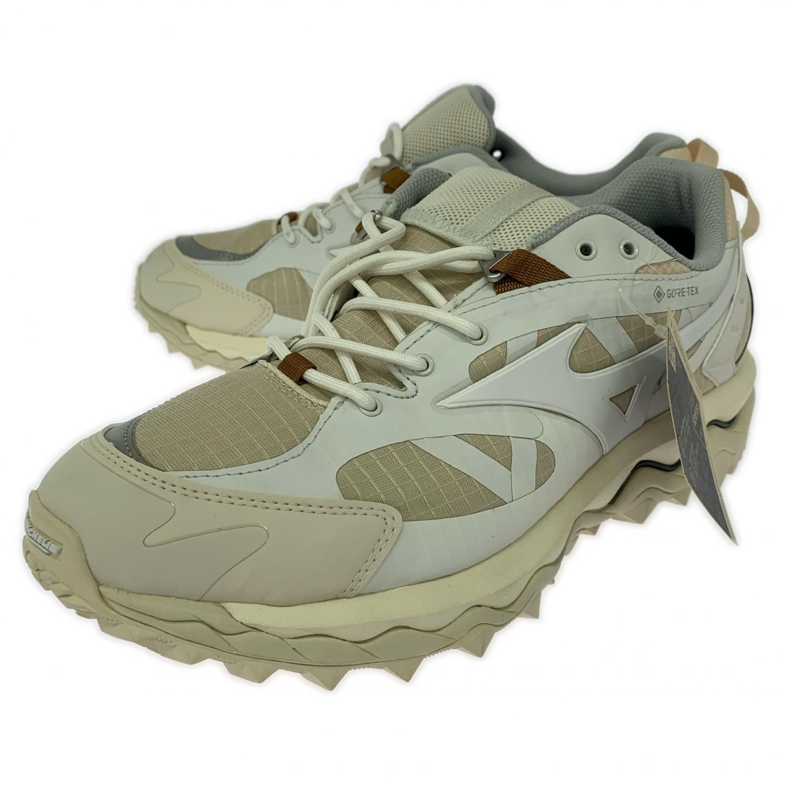 美品 MIZUNO ミズノ タグ付き D1GA237304スニーカー size27.5/ベージュ系