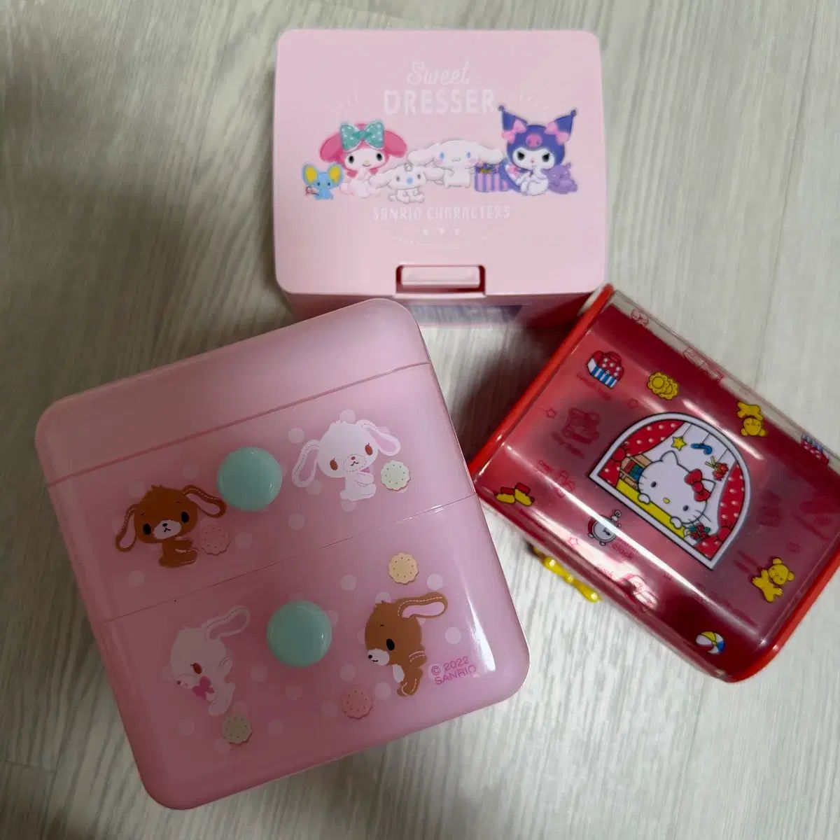 まとめ Sanrio シュガバニーズ ミニ収納ボックス ハローキティ 収ボックス マイメロディ クロミ 収ボックス