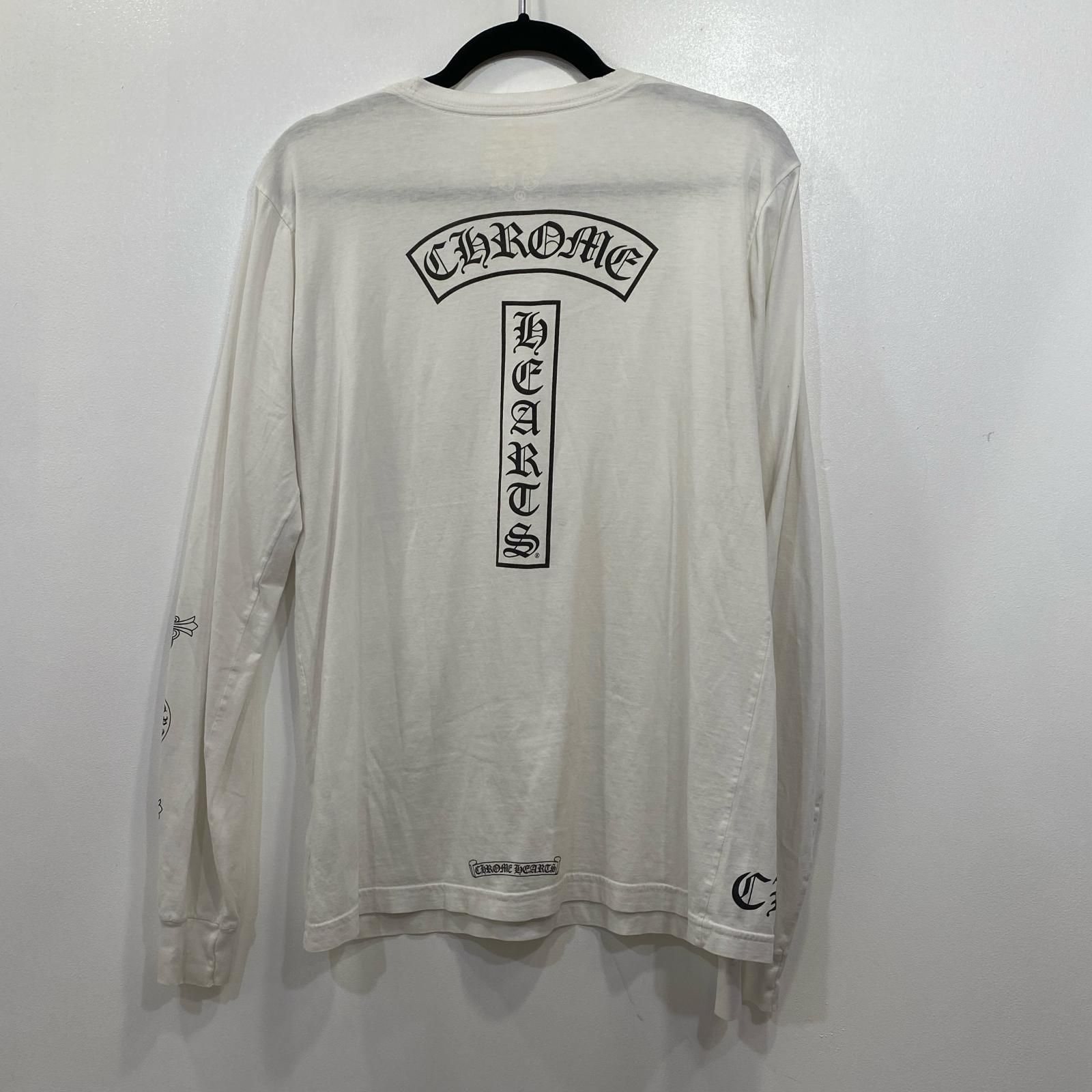 姫路東店】 中古 CHROME HEARTS | クロムハーツ 長袖Tシャツ T-BAR 