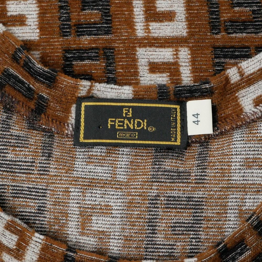 FENDI フェンディ ヴィンテージ ワンピース サイズ44 FF ダブルF