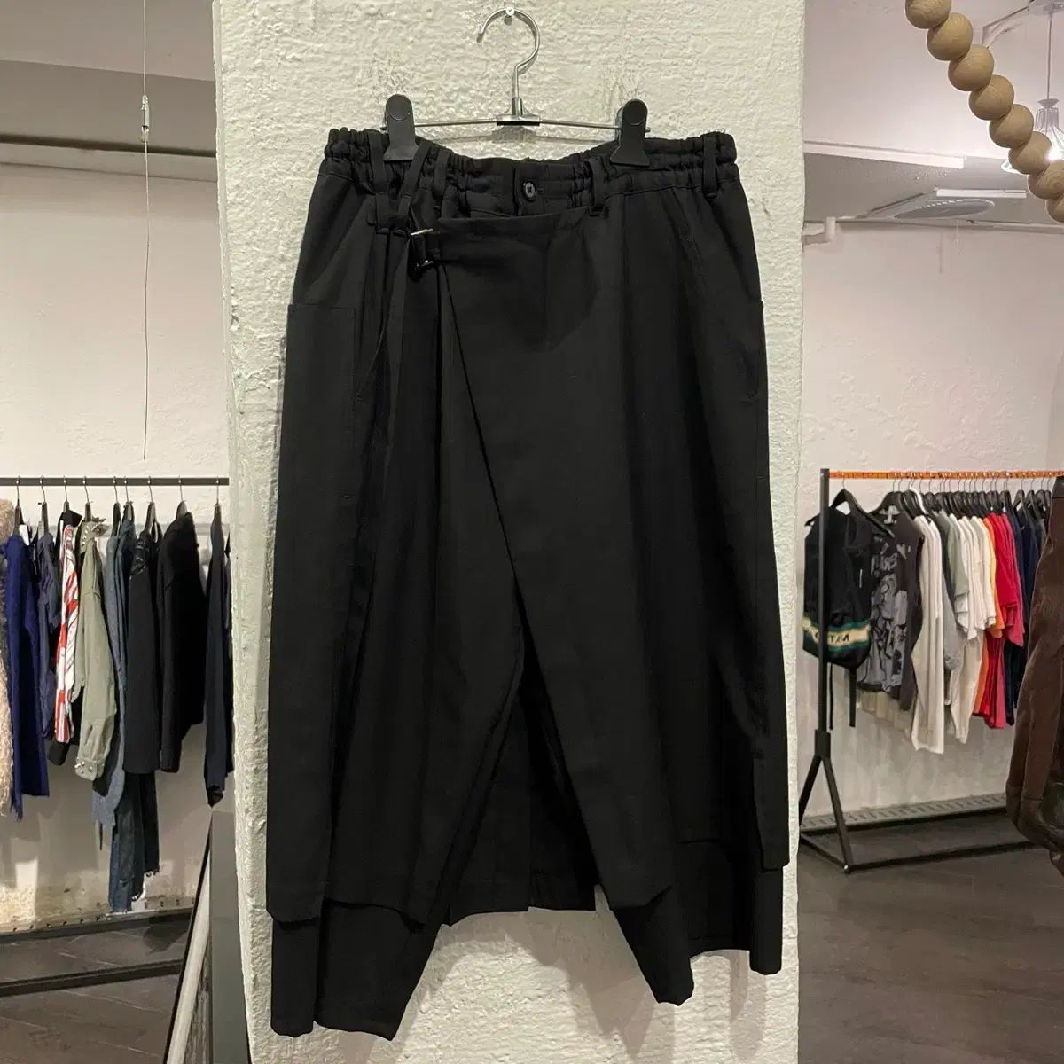 YOHJI YAMAMOTO ヨウジヤマモト ラップ スカート パンツ