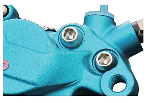 新品 コーケン(KOHKEN) 2POTキャリパー 旧カニ 取り出し右 シルバーボルト アルミ 本体カラー:ブルー/ロゴカラー:チタンブルー OD2RW-BL-TIB