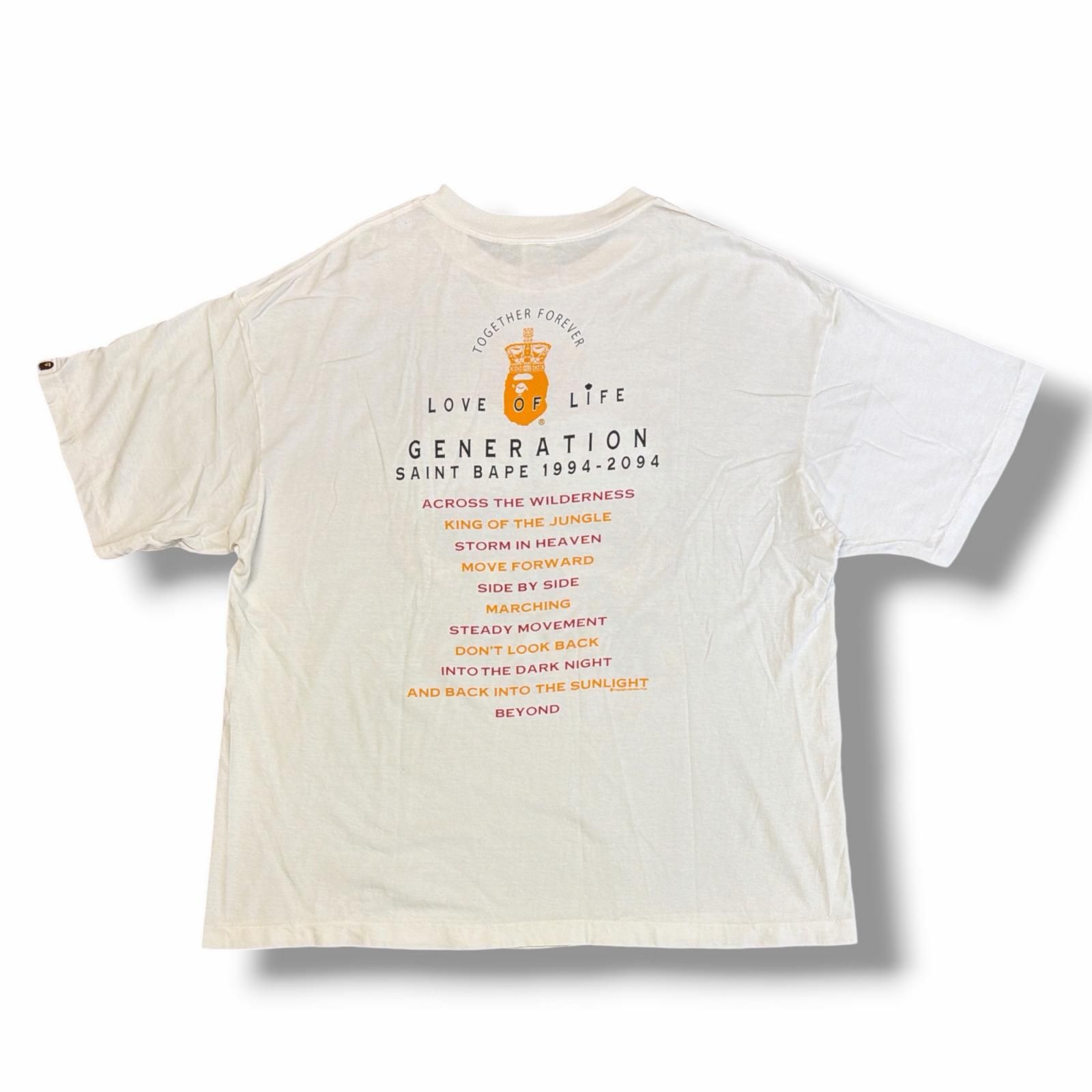 SAINT MICHAEL × A BATHING APE 25SS SS TEE GENERATION 半袖Tシャツ 