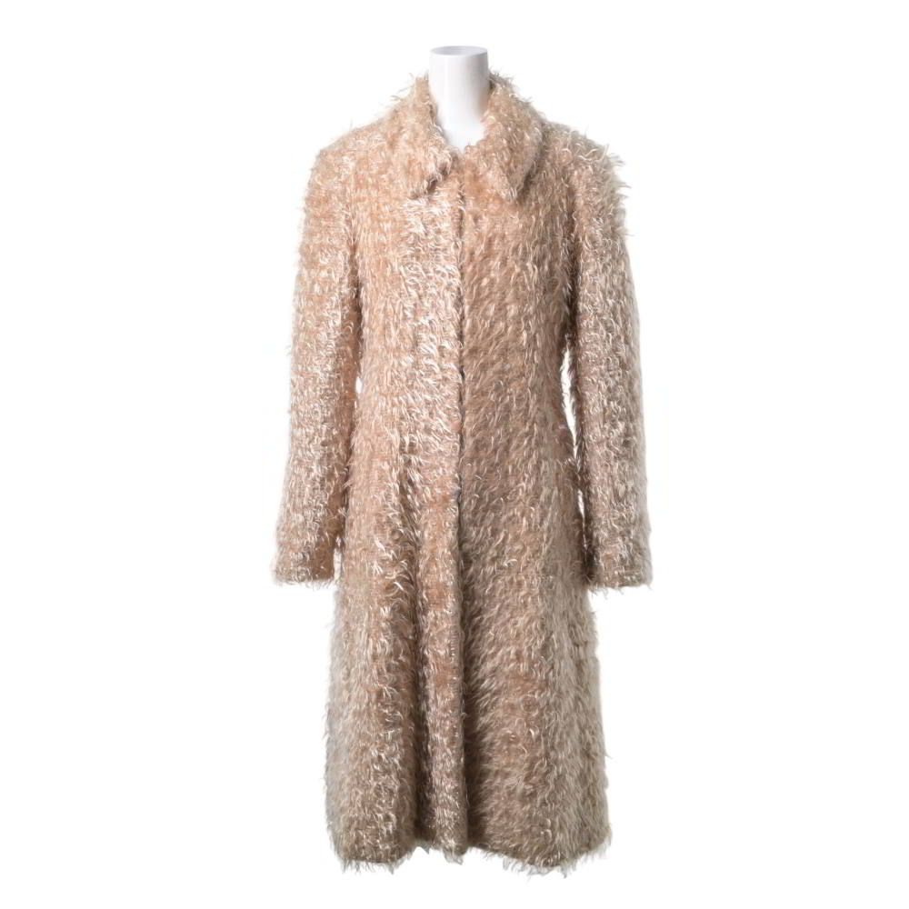 CHANEL 00A P16477V08061 ウール混 シャギーコート