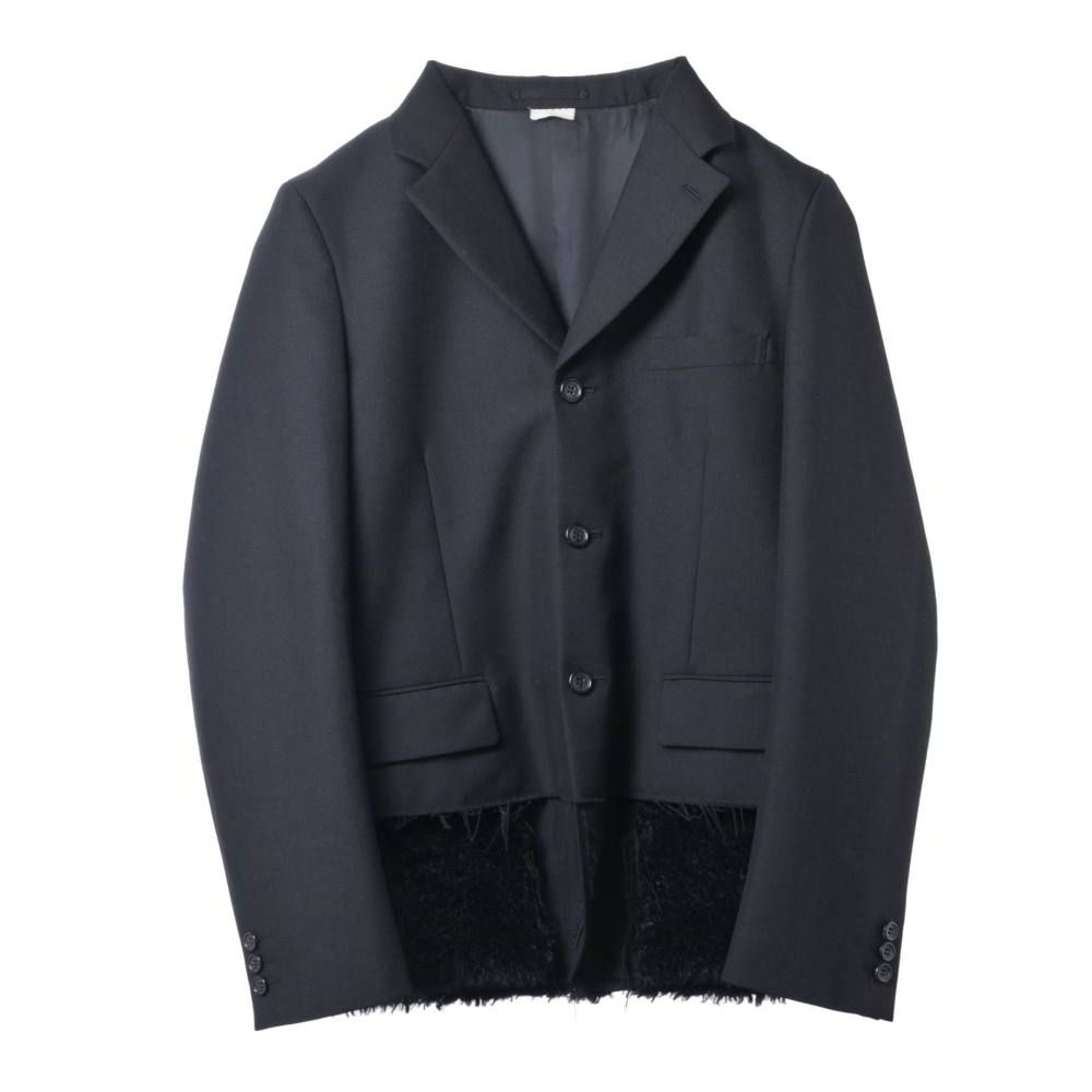 COMME des GARCONS HOMME PLUS AD2023 PL-J031 23AW フェイクファードッキング テーラードジャケット