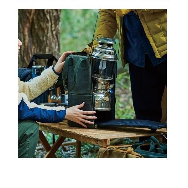 新品】asobito アソビト ランタンケース キャメル 防水帆布 収納