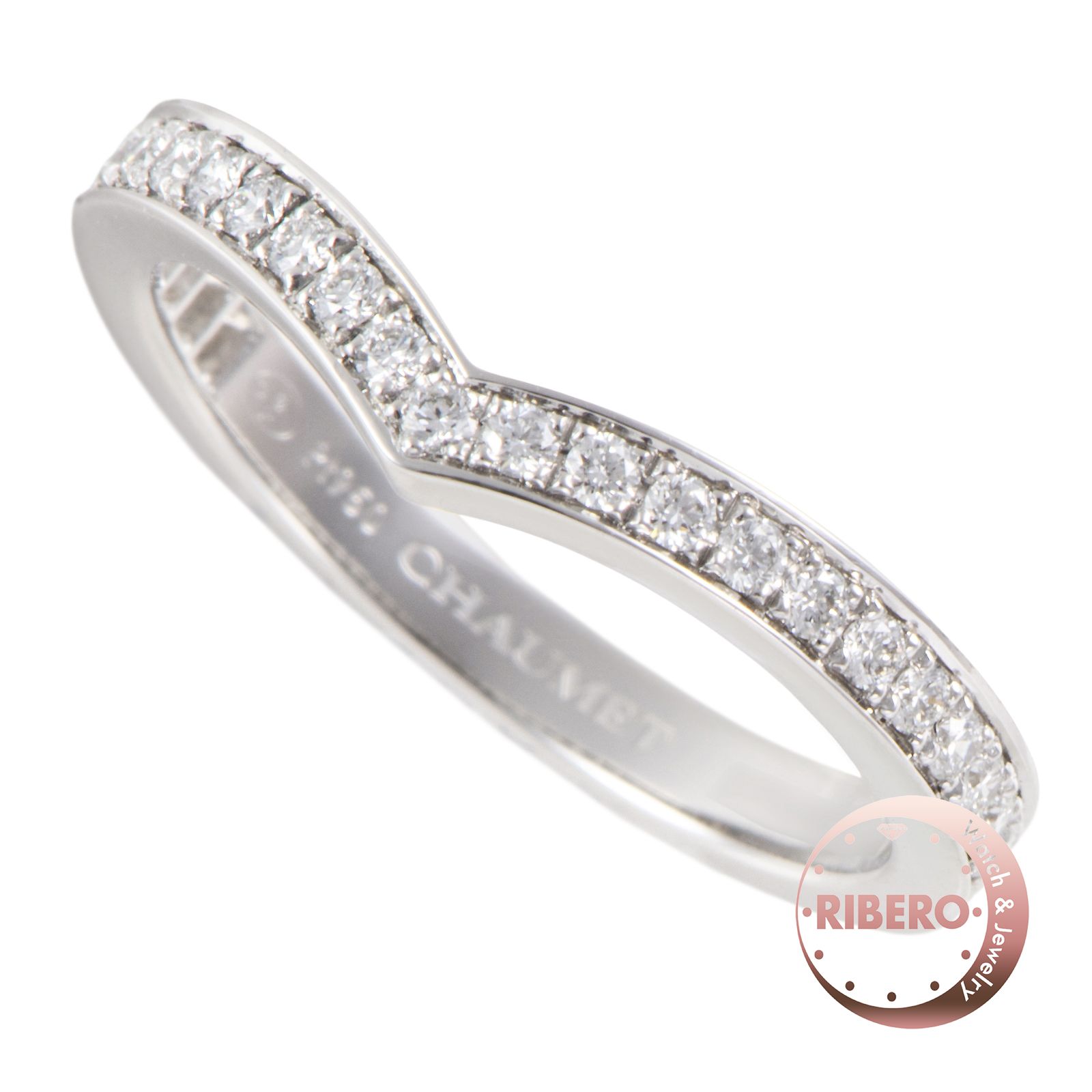 Chaumet ショーメ ジョゼフィーヌ コレクション エグレット リング 083590-049 指輪 9号 K18WG ダイヤモンド シルバー【中古】