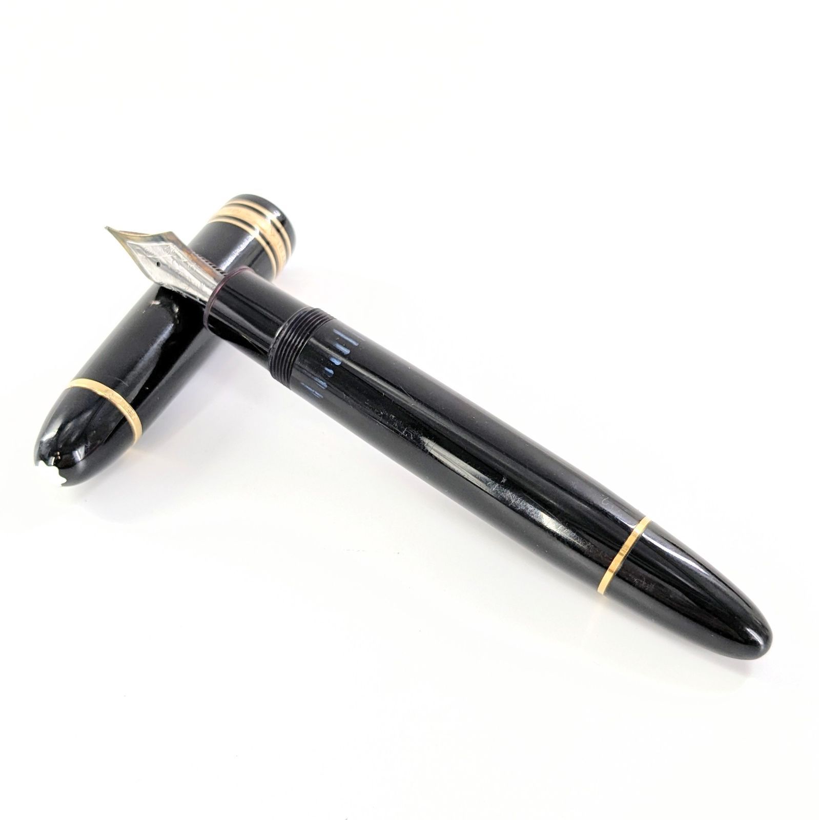 MONTBLANC モンブラン 万年筆 マイスターシュテュック MEISTERSTUCK No.149 ペン先 14K 刻印【QG-60】