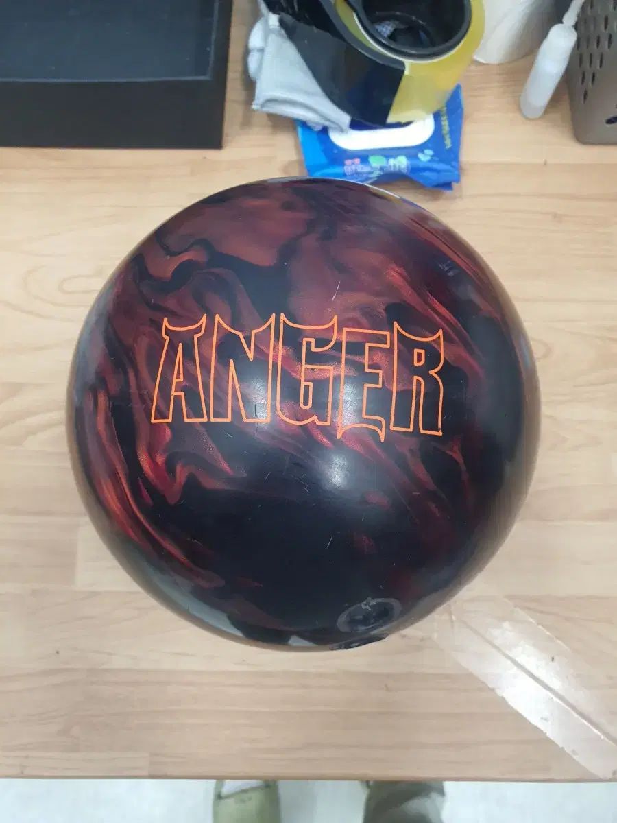 中古ボーリングボール 15p トゥーフィンガー アンガー