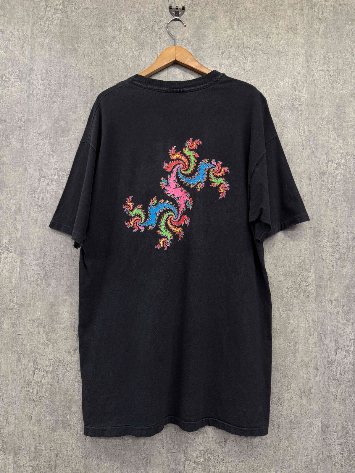 90s アメリカ製 PerSeptive Biosystems Tシャツ フラクタルアート バイオ化学
