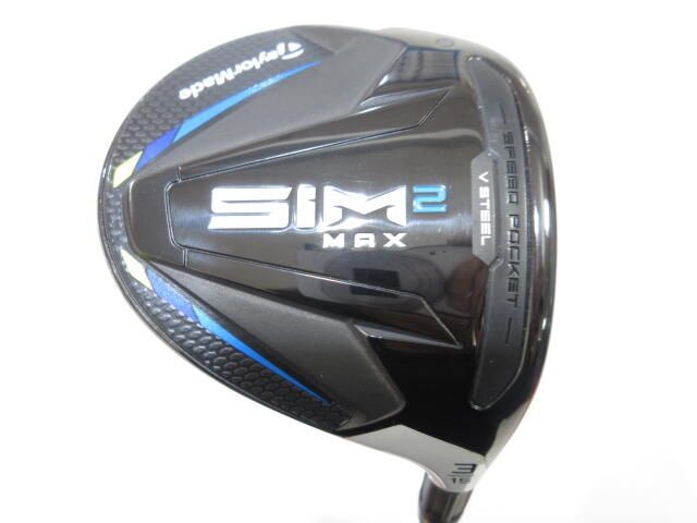 テーラーメイド　SIM2 MAX　15度　TENSEI BLUE TM50(SIM2)　Sフレックス　フェアウェイウッド　中古　ゴルフドゥ！長久手店【最短即日発送】