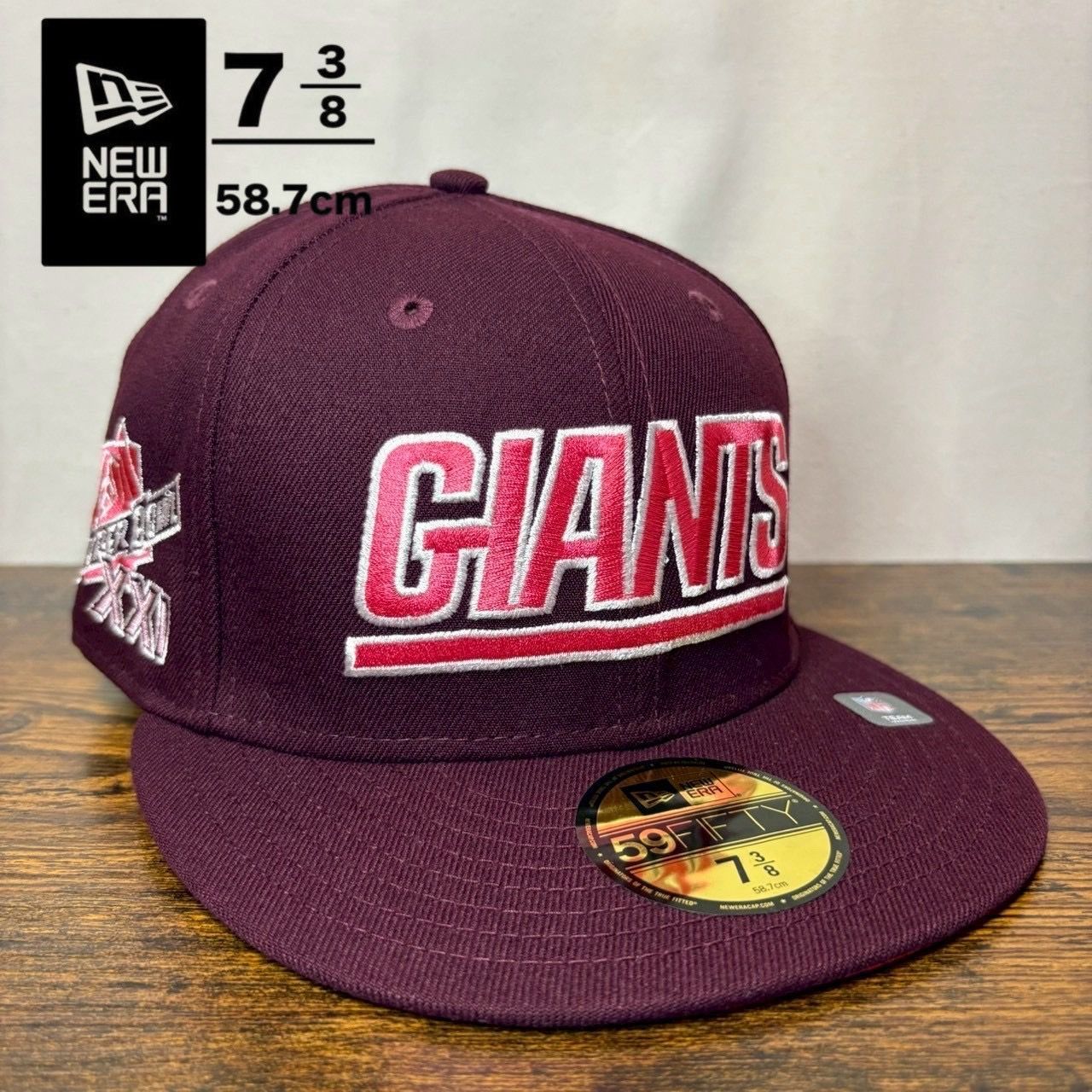 L13 ニューエラ 59fifty ニューヨーク ジャイアンツ NFL 1820
