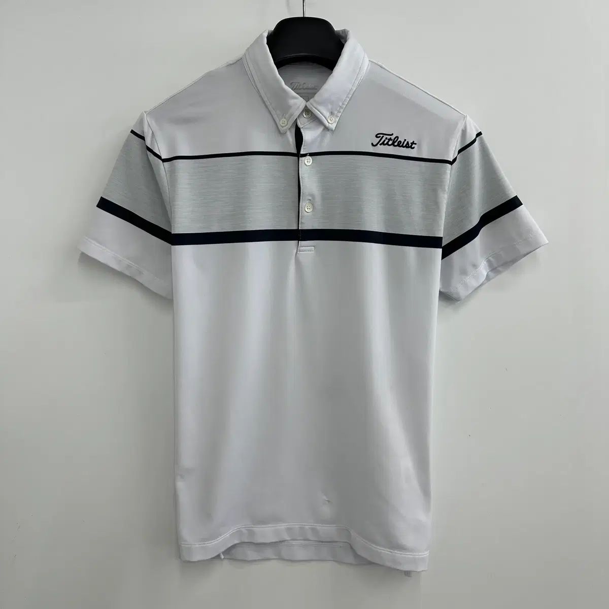 95 タイトリスト ゴルフ メンズ 機能性 半袖 カラーTシャツ