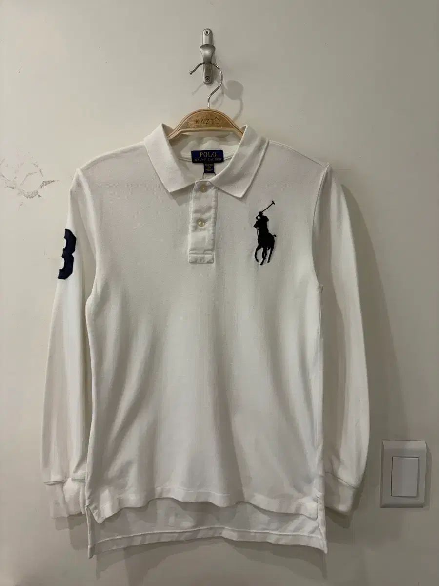 235 ポロ ビックポニー カラーTシャツ 長袖 PK