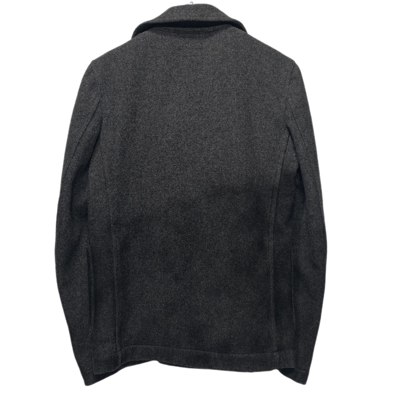 COMME des GARCONS SHIRT 15AW 圧縮ウールハンドペイントグラデーションピーコート Pコート ジャケット Archive シャツ COMME des GARCONS SHIRT 15AW 圧縮ウールハンドペイント