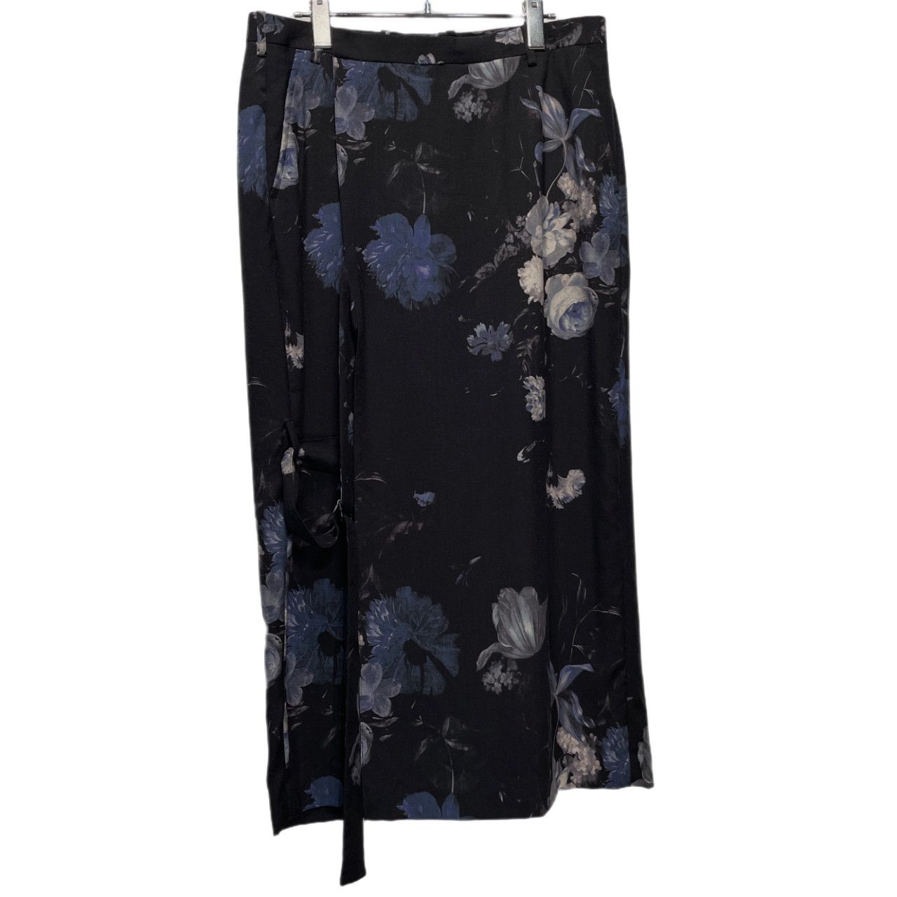 [LAD MUSICIAN]18ssボンデージラップパンツ LAD MUSICIAN 18SS BONDAGE CROPPED WIDE PANTS フラワープリント