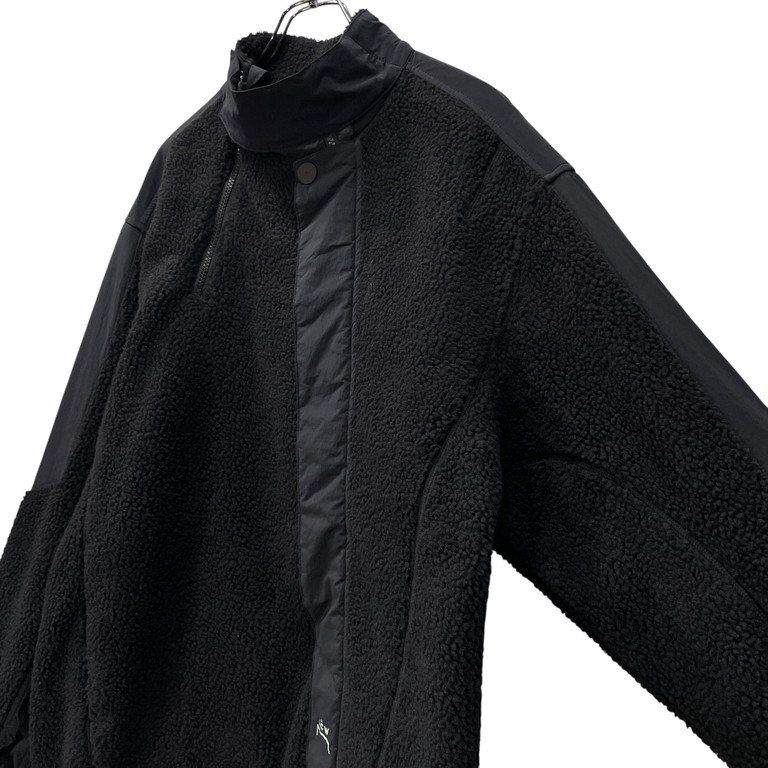 A-COLD-WALL 21AW BIAS FLEECE JACKET バイアスダブルジップ切替