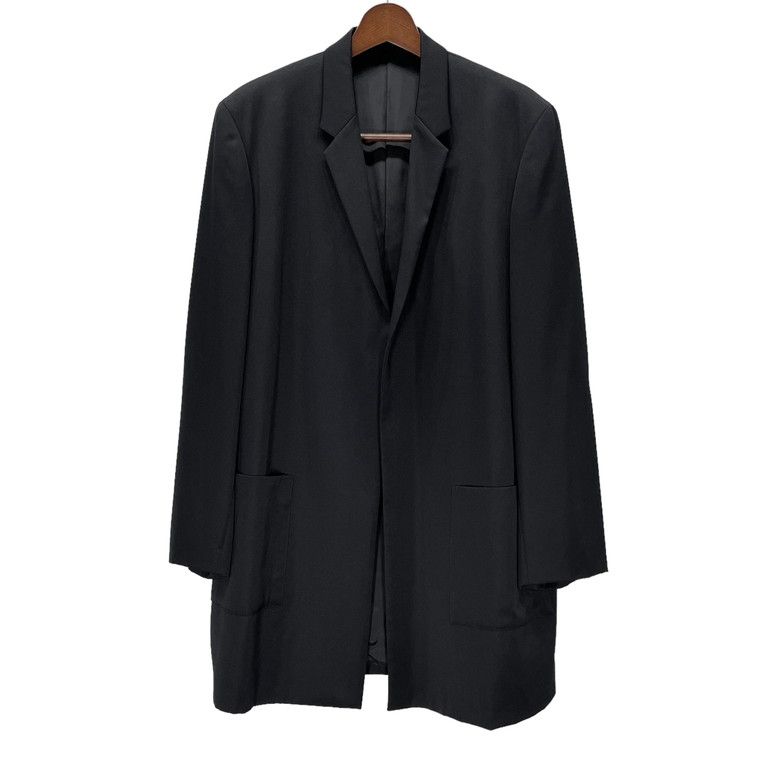 Yohji Yamamoto Pour Homme 99AW ウールギャバジンボタンレスロング