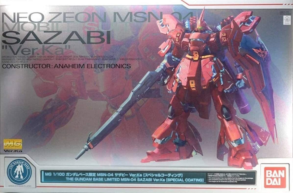 ガンダム MG 1/100 ガンダムベース限定 サザビー Ver.Ka [スペシャルコーティング] 逆襲のシャア 機動戦士ガンダム