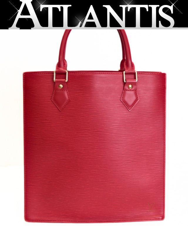 ルイヴィトン Louis Vuitton サックプラPM トートバッグ エピ ルージュ M5274E 【74987】