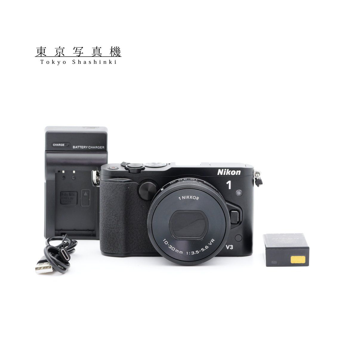 ショット数3,519回 Nikon 1 V3 10-30mm F3.5-5.6 VR ミラーレス一眼 ニコン 1マウント