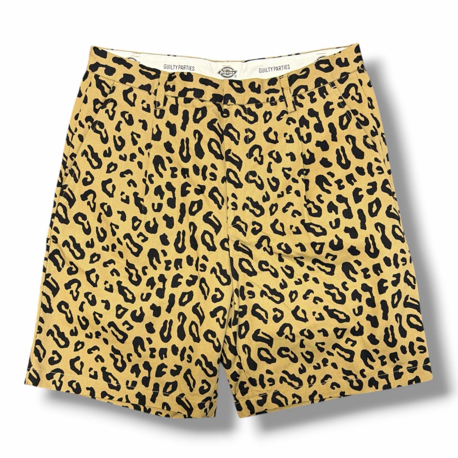 参考上代31900円 WACKO MARIA × Dickies 25SS LEOPARD PLEATED SHORT