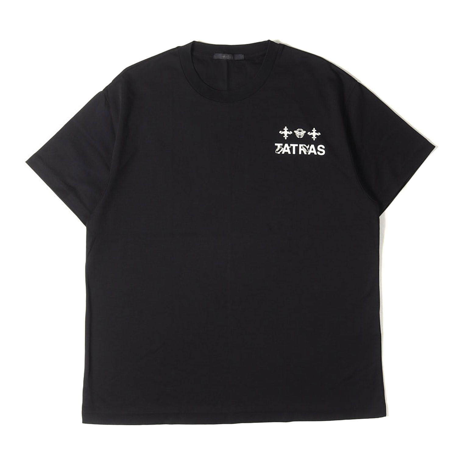 【美品】TATRAS タトラス Tシャツ ホワイト 白 サイズ:02 | 21SS COIN PARKING DELIVERY グラフィックプリント Tシャツ | トップス カットソー 日本製【メンズ】【中古】