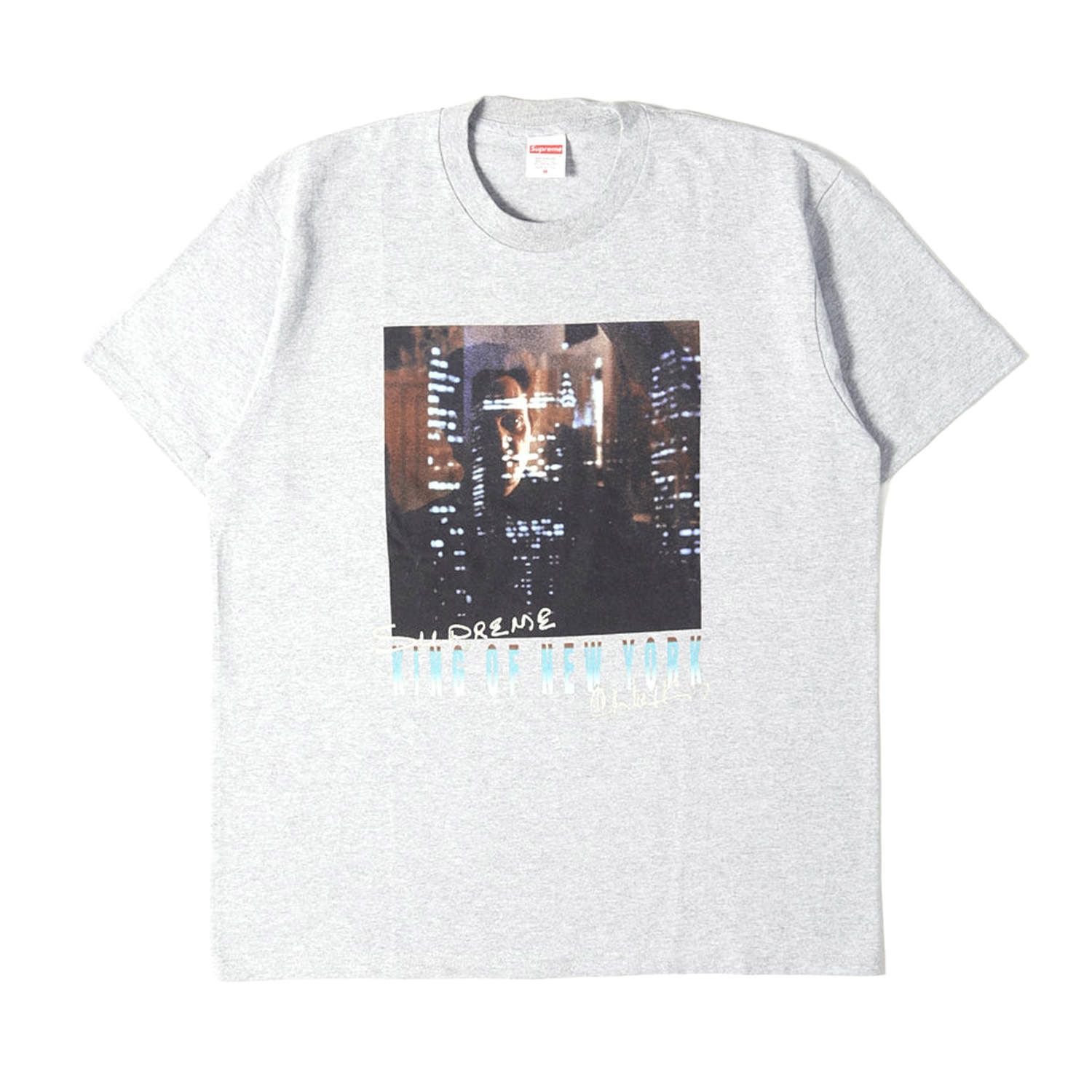 Supreme シュプリーム Tシャツ ヘザーグレー サイズ:M | クリストファー・ウォーケン フォト Tシャツ (Christopher Walken King Of New York Tee) | トップス カットソー 半袖【メンズ】【中古】