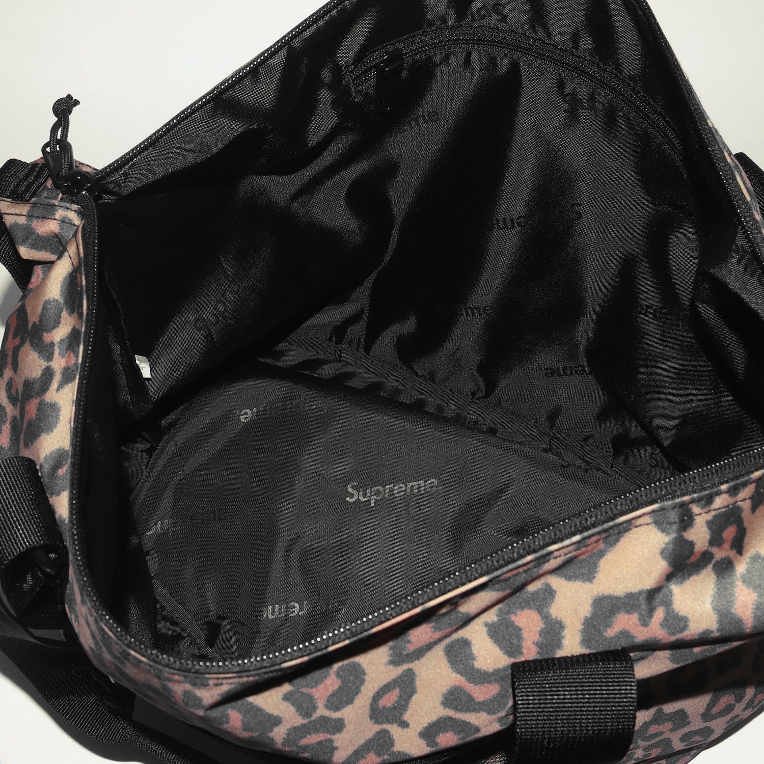 Supreme シュプリーム レオパード トートバッグ 新品同様 Zip Tote 