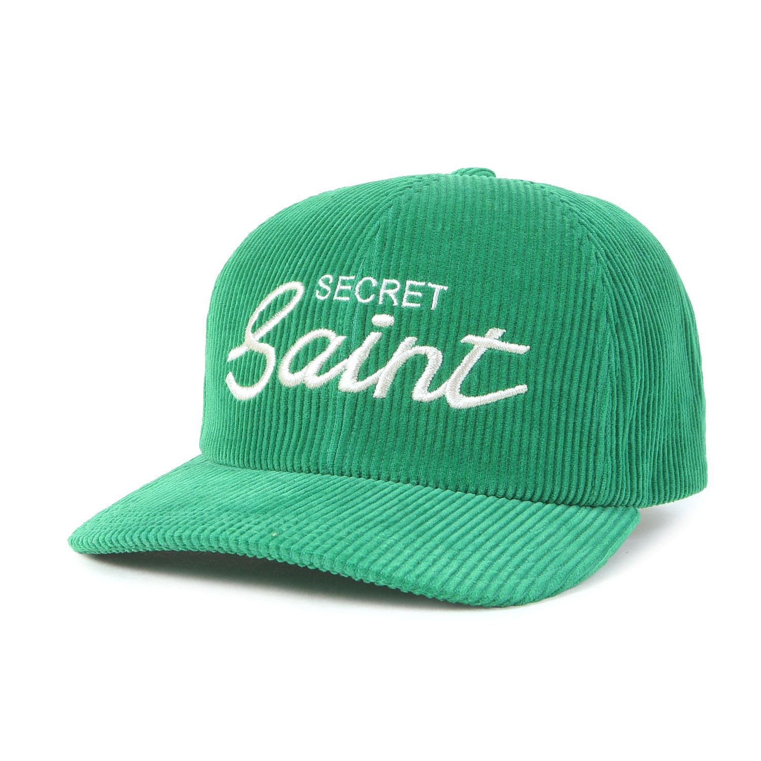 美品】SAINT MICHAEL セントマイケル キャップ グリーン サイズ:FREE 