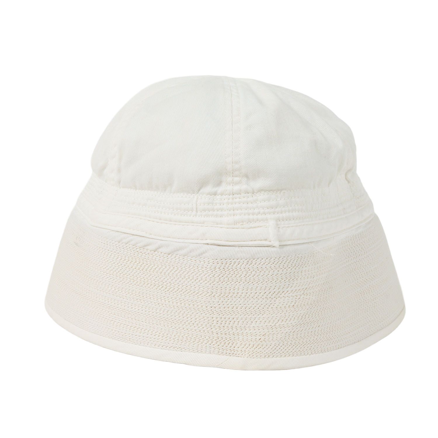 At LAST&CO アットラスト ハット ホワイト 白 サイズ:7 5/8 | U.S.NAVY セーラーハット | ブランド ファッション アイテム 小物【メンズ】【中古】