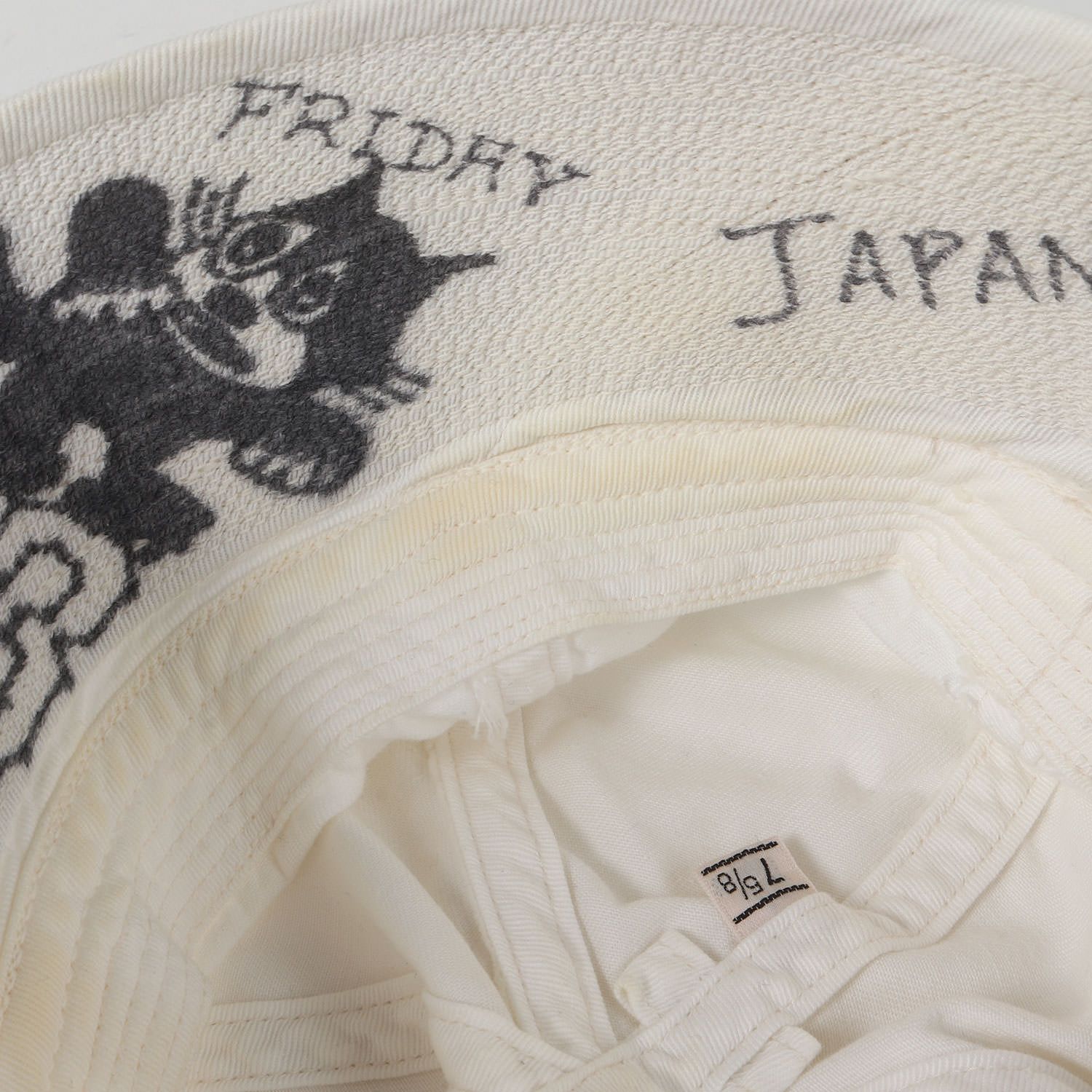 At LAST&CO アットラスト ハット ホワイト 白 サイズ:7 5/8 | U.S.NAVY