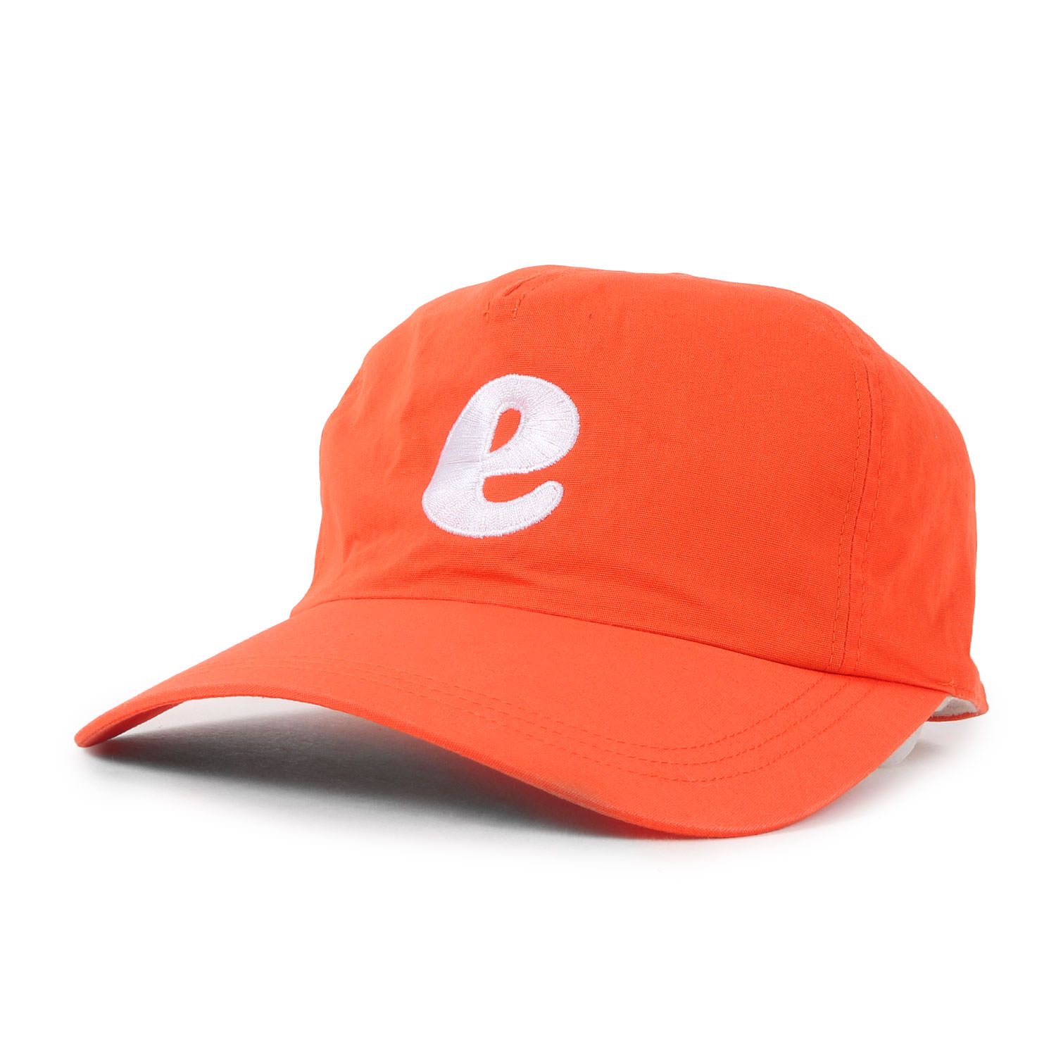 GOOD ENOUGH グッドイナフ キャップ オレンジ サイズ:FREE | 90s ×ELECTRIC COTTAGE eロゴ 5パネルキャップ | ブランド 帽子 90年代 アーカイブ 【メンズ】【中古】