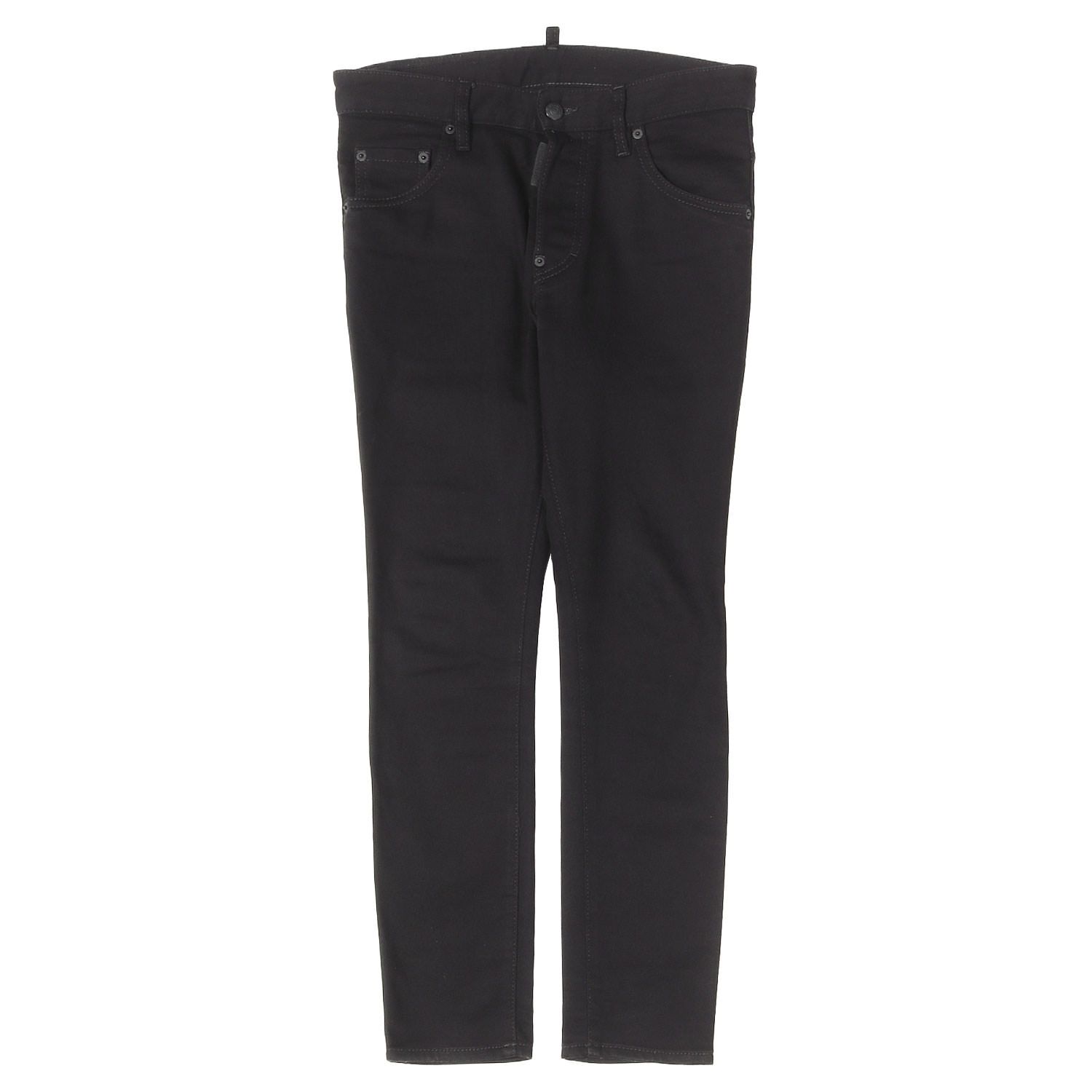 DSQUARED2 ディースクエアード パンツ ブラック 黒 サイズ:44 | 20SS