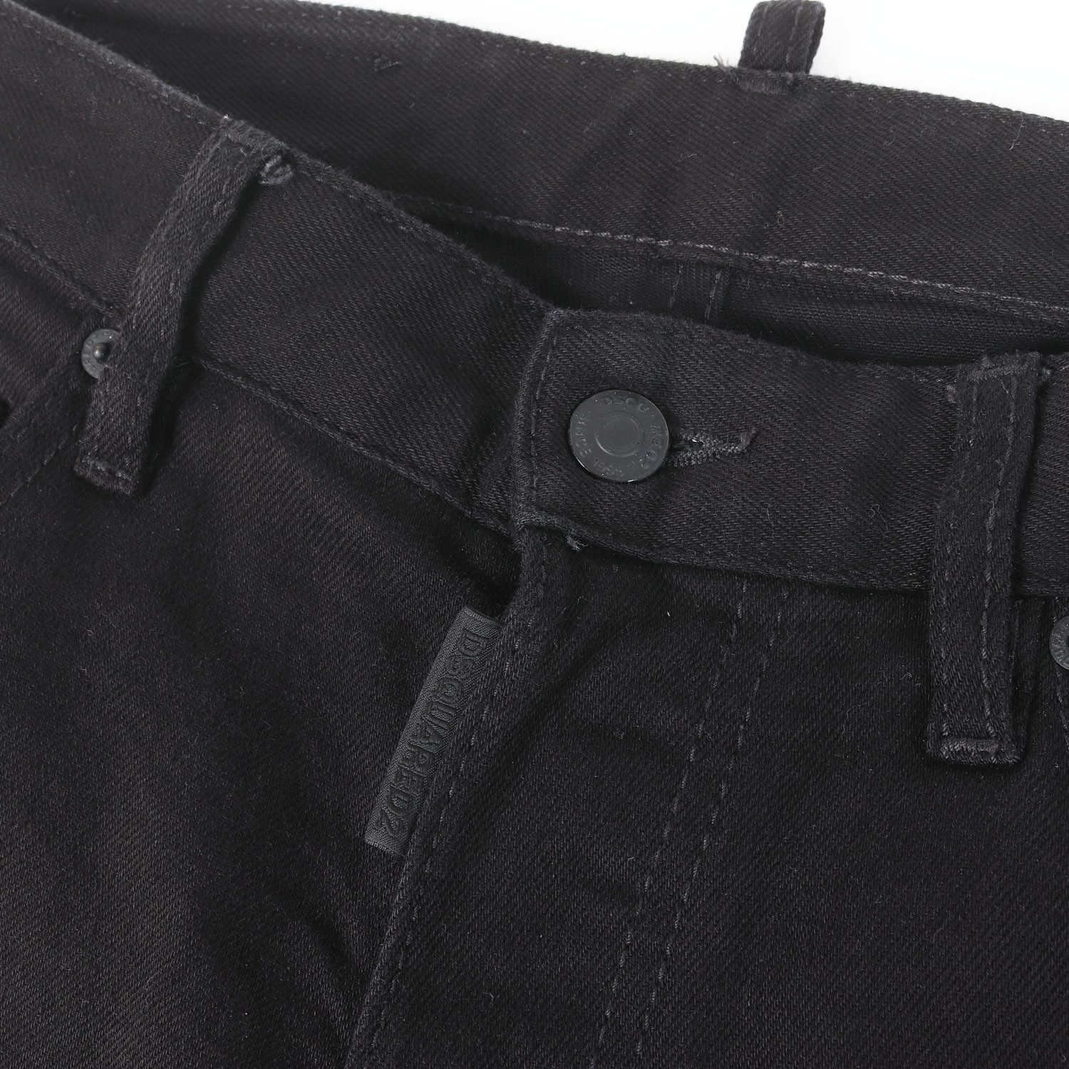 DSQUARED2 ディースクエアード パンツ ブラック 黒 サイズ:44 | 20SS