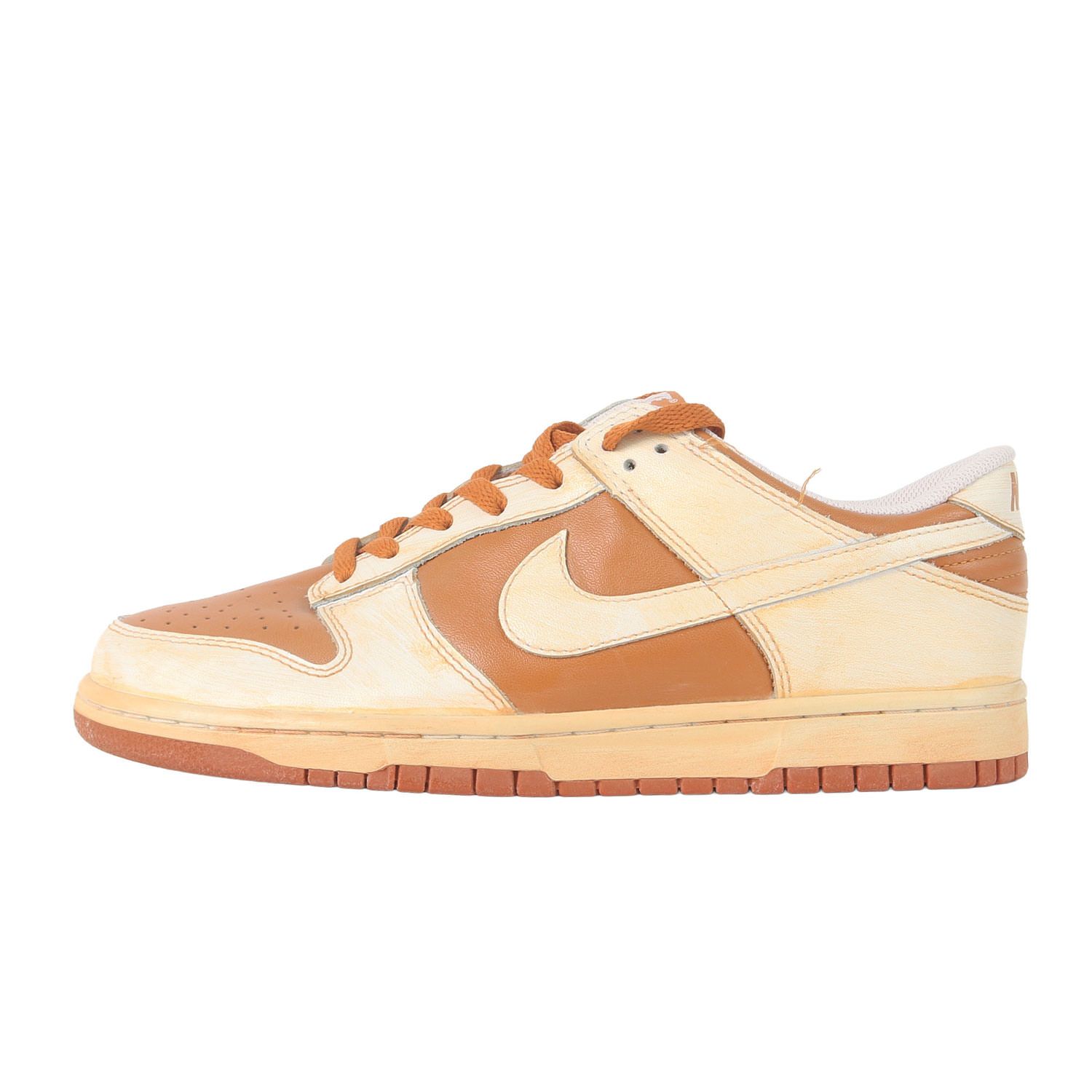 【新品】NIKE ナイキ サイズ:US10(28.0cm) | DUNK LOW VNTG 裏ダンク (446242-701) | ダンク ロー ヴィンテージ | ダークカレー ホワイト | ローカット スニーカー シューズ 靴【メンズ】