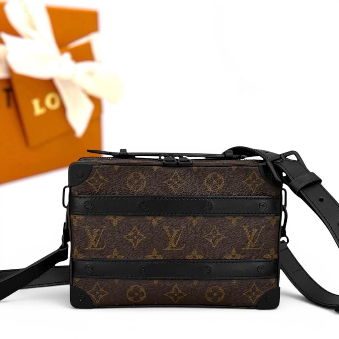 ルイヴィトン　ハンドル　ソフトトランク　モノグラム　マカサー　バッグ LOUIS VUITTON ショルダーバッグ