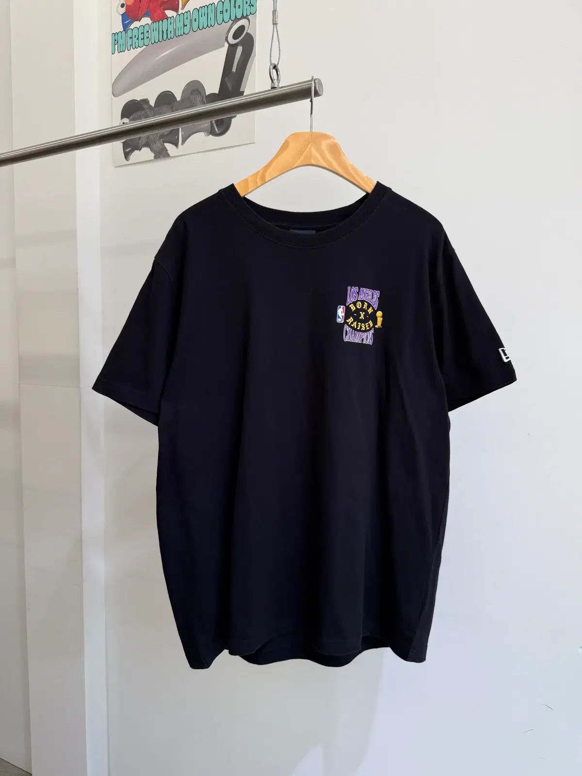 BORN X RAISED x NEW ERA x LAKERS 半袖Tシャツ
